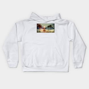 The Oasis of the White Desert Kids Hoodie
